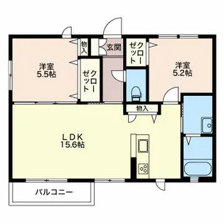SH・フラットペーシェ【2階】の間取り