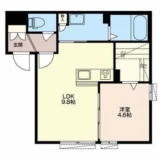 SH・日和(HIYORI)【1階】の間取り