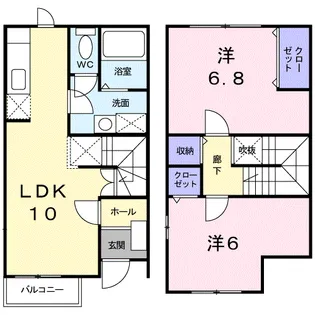 ジョイ・レジデンスⅡ【1階】の間取り