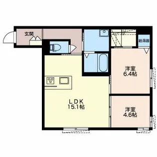 SH・Gran Le Rire【1階】の間取り