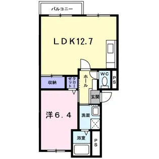 アヴェニール永和【2階】の間取り