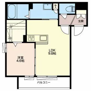 SH・日和(HIYORI)【2階】の間取り