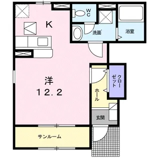 ペルラⅢ【1階】の間取り