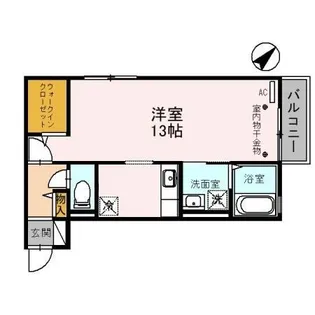 リビングタウン小松弐番館 B棟【2階】の間取り
