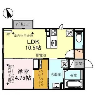 Grace(グレース)【1階】の間取り