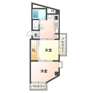 ノースヴィレッジⅡ【301号室】の間取り