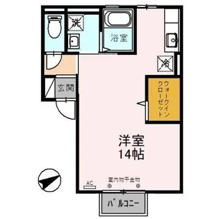 エクセレント【2階】の間取り
