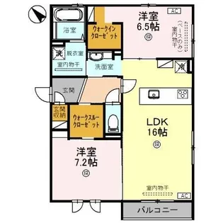 Sunllena(サンジェーナ)【3階】の間取り