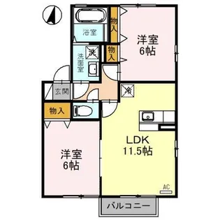 Y−Confidence(ユーコンフィデンス)【2階】の間取り