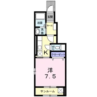 サイドエイトⅡ【1階】の間取り