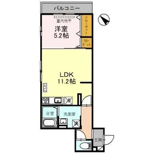D-Residence茨木町【2階】の間取り