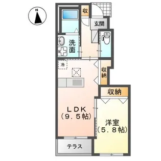 エミナーレ【1階】の間取り