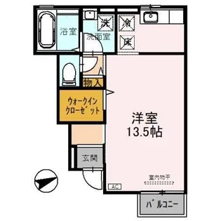 エルドラドK【1階】の間取り