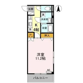 DOWELL桂町【1階】の間取り
