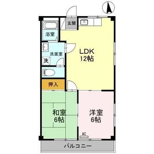 アリエッタ【2階】の間取り