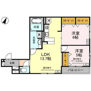 D-residence京町【3階】の間取り