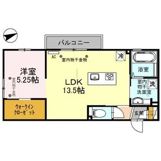 LA・Fraise(ラ・フレイズ)【2階】の間取り