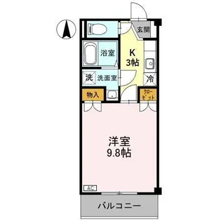 DOWELL桂町【1階】の間取り