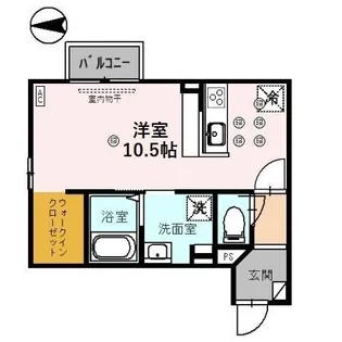 SAKURA【2階】の間取り