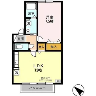 グランディール・アイ【2階】の間取り