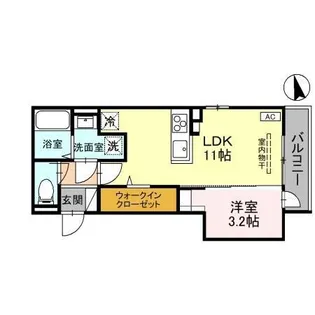 D-residence新庄 Vivre【2階】の間取り