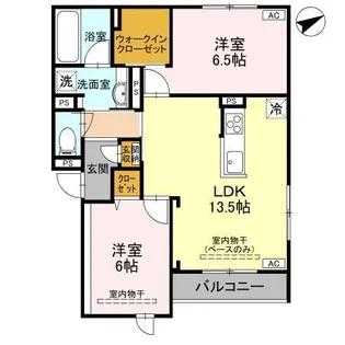 SCRUM【2階】の間取り