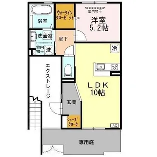 ラプンツェル【1階】の間取り