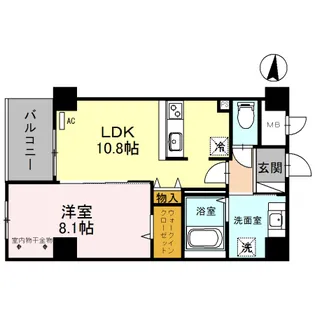 A−レジデンス金沢【1階】の間取り