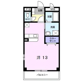 リーベ・フラオ【2階】の間取り