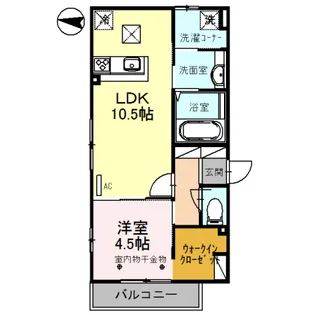 Dimora(ディモーラ)【1階】の間取り
