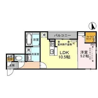 D-Residence瓢箪町【3階】の間取り