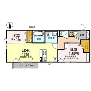 フォレスタⅡ【2階】の間取り