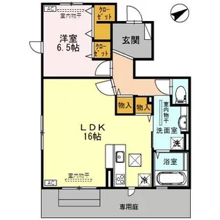 パストラル【1階】の間取り