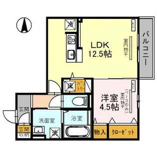 フォルトゥーナK【1階】の間取り
