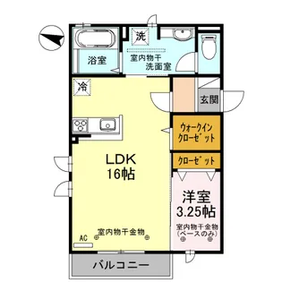 aile(エール)Ⅱ【2階】の間取り