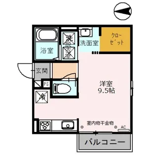 SAKURA【1階】の間取り