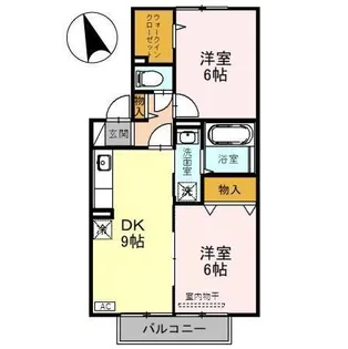 ルーチェ【2階】の間取り