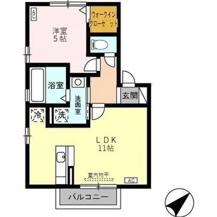 グランモア窪【2階】の間取り