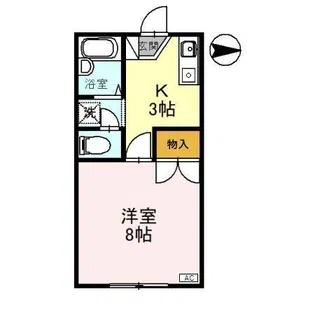 ワンズ18 A棟【1階】の間取り