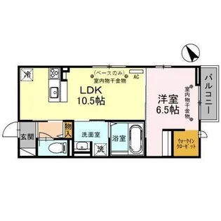 プライム若宮【2階】の間取り