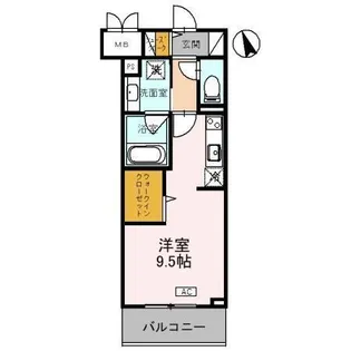 D-レジデンス椿・幸町【3階】の間取り
