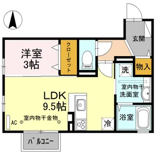 K&K【2階】の間取り