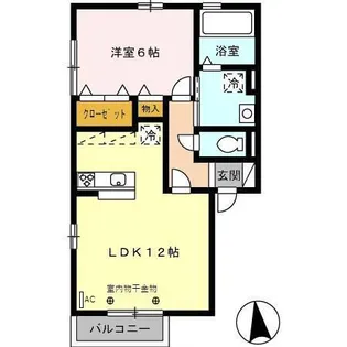 TAIKAN B【1階】の間取り