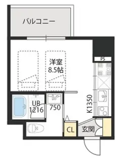 Innocent Doyama【507号室】の間取り