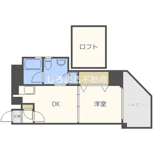 T’s SQUARE天神橋【901号室】の間取り