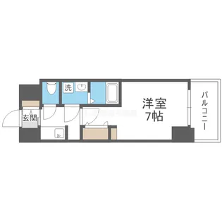 ファーストフィオーレ大阪城イースト【1202号室】の間取り