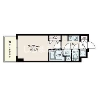 S−RESIDENCE福島玉川Deux【602号室】の間取り