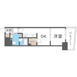 ノステルコート夕陽丘【304号室】の間取り