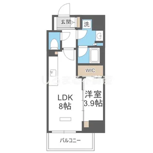 アーバネックス天満橋Front【4階】の間取り