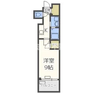 プレサンス堺筋本町駅前【8階】の間取り